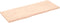 vidaXL - Tafelblad - 160x60x(2-4) - cm - onbehandeld - massief - eikenhout