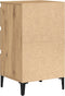 vidaXL - Nachtkastje - Artisan - Eiken - 40x35x70 - cm - Bewerkt - Hout