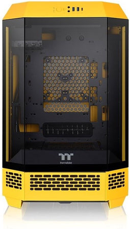 Thermaltake The Tower 300 - Micro Tower - Gehard glas - Geel
