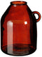 Mica Decorations Sitia Vaas - 21x21x25 cm - Glas - Rood