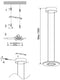 Steinhauer Exclusive - hanglamp - Soleil - LED - Ø 32cm - staal - 4140ST