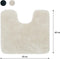 Sealskin Angora - Toiletmat 55x60 cm - Hoogpolig - Off-white