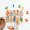 Bambolino Toys Nijntje - Houten cijferpuzzel - 9 chunky cijfers - vanaf 1 jaar
