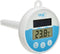 TFA Dostmann Digitales Solar-Poolthermometer Zwembadthermometer Wit, Turquoise