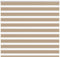 vidaXL - Zebra - Blind - 165x150 - cm - stofbreedte - 160,9 - cm - polyester - zandbruin