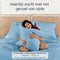 Bambaw - Bamboe Kussenslopen 65x65 cm - Luxe Hypoallergeen Lichtblauw (2 stuks)