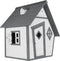 AXI Cabin Speelhuis in Grijs/Wit - Speelhuisje voor de tuin / buiten - FSC hout - Tuinhuisje voor kinderen - 10 jaar garantie