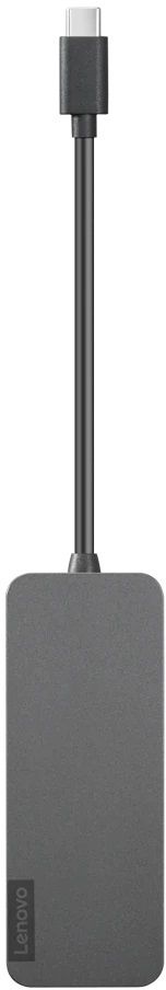 Lenovo 4X90X21427 - USB-C naar USB-A Hub - 4x USB 3.2 (Gen1, 5Gb/s) - Grijs