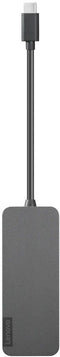 Lenovo 4X90X21427 - USB-C naar USB-A Hub - 4x USB 3.2 (Gen1, 5Gb/s) - Grijs