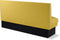 Bel Air Dinerbank Single Booth HW-180 Geel