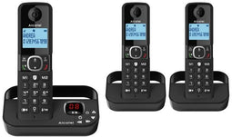 Alcatel F860 - Draadloze DECT Telefoon met Antwoordapparaat - 3 Handsets (set van 3)