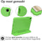 Accezz Samsung Galaxy Tab A9 Plus - Kidsproof Backcover met handvat - Groen