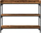vidaXL - Console - Tafel - Oud - Hout - 100x30x80 - cm - Engineered - Hout - en - Staal