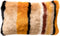 Dutch Decor CLEO - Sierkussen 30x50 cm - fluffy kussen met strepen - Honey Ginger - multicolour - Inclusief binnenkussen