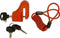 Masterlock 8303 DPS - Schijfremslot - Staal - Rood