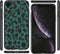 iMoshion Hoesje Geschikt voor iPhone Xr Hoesje Siliconen - iMoshion Design hoesje - Zwart / Meerkleurig / Groen / Green Leopard
