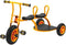 Top Trike - Dreirad Taxi - Duwstang Veiligheidsgordel - Geel