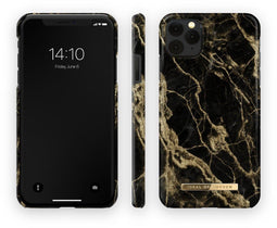 iDeal of Sweden iPhone 11 Pro/XS/X - Fashion Case - Gouden marmer - Golden Smoke Marble