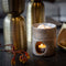 Scentchips Waxbrander Fossil - Geurbrander - Amberblokjes Brander - Oliebrander - Wax Melts Brander - Aromabrander - Ook Geschikt Voor Essentiële Oliën - Geurolie - Waxmelts - Zwart