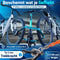 Nextcover FoldOne - Vouwslot 120cm - SteelSecure-Technologie 3.0 - Blauw Zwart