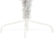 vidaXL - Kunstkerstboom - half - met - standaard - 180 - cm - PET - zilverkleurig