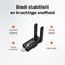 Skoov WiFi Adapter USB - 1300 Mbps - Dual Band - 2 × 3 dBi antennes