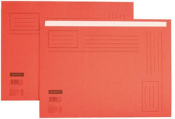 Vouwmap quantore fo ongelijke zijde 250gr rood | 10 stuks