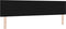 vidaXL - Hoofdbord - Met - Knopen - Tufted - Zwart - 200 - cm - Velvet