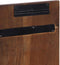 vidaXL - Hoofdbord - 140 - cm - massief - gerecycled - hout - meerkleurig