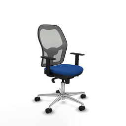Piqueras y Crespo 1D086N0 - Bureaustoel - Hoogteverstelbaar - Blauw