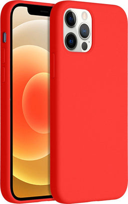 Accezz iPhone 12 Pro / 12 - Back Cover - Schokabsorberend - Rood