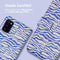 iMoshion Hoesje Geschikt voor Samsung Galaxy A41 Hoesje Met Pasjeshouder - iMoshion Design Bookcase smartphone - Meerkleurig / White Blue Stripes