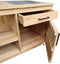Heavenly Garden - Buitenkeuken - BBQ tafel - Pit - Afmetingen (LxBxH) 150 x 76 x 87 cm - Eikenhout