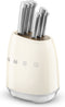 SMEG KBSF02CR - Messenblok - Inclusief 6 hoogwaardige messen - Crème