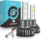 H1 LED auto koplampen - 2 stuks - 20000LM/ 120W - IP 68 - Koplampen - 6000K koelwitte kleur - 300 % Helderder dan origineel halogeen - Geen verstrooiing - Geen donkere vlek - Beste keuze om uw lampen te upgraden -