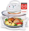 TZS First Austria Halogeen Oven - Heteluchtoven 17L - Timer - Wit