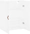 vidaXL - Wandkast - 69,5x34x90 - cm - wit
