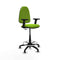 Piqueras y Crespo B2D01RT - Bureaustoel - Hoogteverstelbaar met armleuning - Pistache