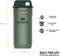 Stanley Adventure Pre|Party Shot Glass + Flask Set | Hammertone Green | BPA-Vrije shotglazen & heupfles | Roestvrijstalen borrelglazen & zakflacon | Makkelijk opstapelen & opbergen