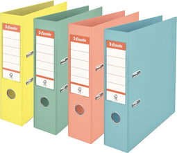 Esselte ordner Colour'Breeze, A4, PP, rug van 7,5 cm, assorti 10 stuks