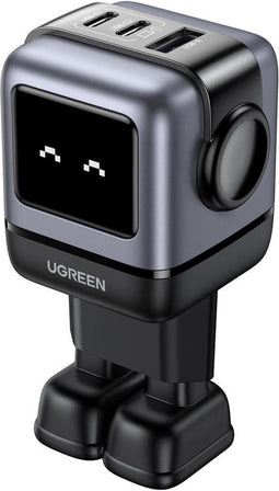 UGREEN Nexode RG - Snellader 65W - 3x Opladen - Grijs