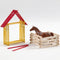 Constructiehoutjes, l: 11,4 cm, b: 10 mm, 1000 stuks, berkehout