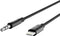 Belkin - 3,5mm-audiokabel met Lightning-connector - MFi-gecertificeerd - Zwart