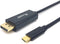Equip 133426 - Kabel - USB Type-C naar DisplayPort 1.2 - Zwart
