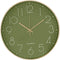 Tyme Wandklok - 40 cm - Modern - Stil Uurwerk - Groen Goud