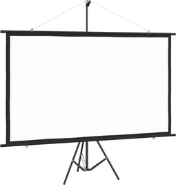vidaXL - Projectiescherm - met - statief - 16:9 - 90''
