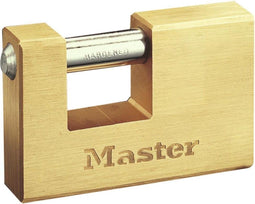 MasterLock Hangslot - Massief Messing - 85 mm - 608EURD