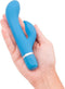 B Swish - bwild Deluxe Bunny Blauw - Vibrator