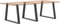 vidaXL - Eettafelpoten - 3 - st - V-vormig - 90x(72-73,3) - cm - staal - antraciet