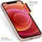 Accezz iPhone 12 Mini - Back Cover - Liquid Silicone Geschikt voor MagSafe - Roze